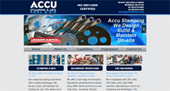 Desktop Screenshot of accustamping.com